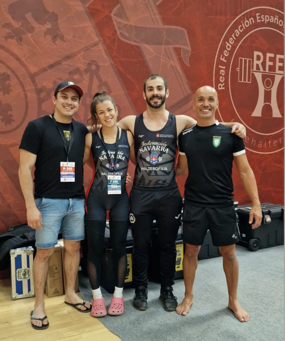 Tres navarras, campeonas de España en el Nacional Absoluto de Halterofilia 2025